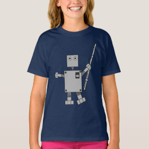 Flute Robot T Shirt