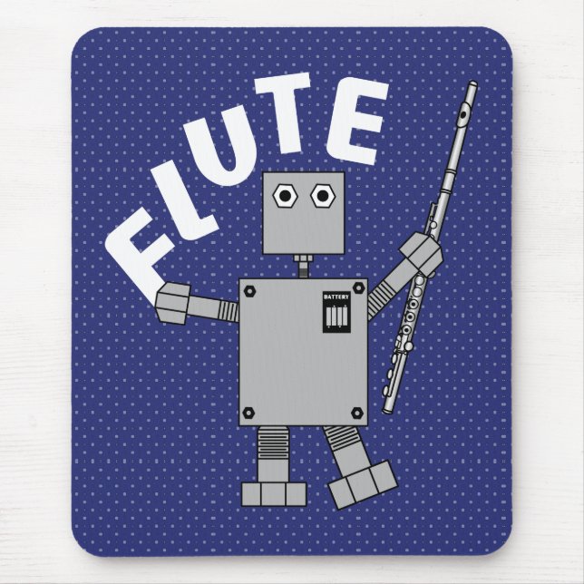 Flute Robot Text Musmatta (Framsidan)