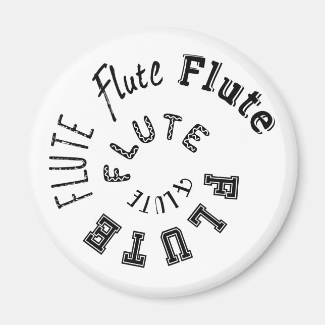 Flute Spiral Magnet (Framsidan)