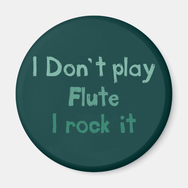 Flute Sten IT Magnet (Framsidan)
