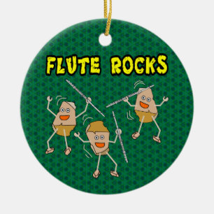 Flute Sten Julgransprydnad Keramik
