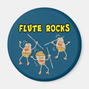 Flute Sten Magnet