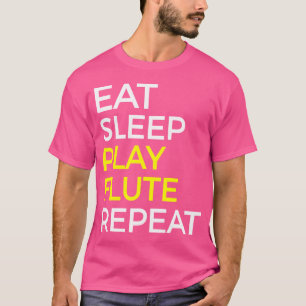 Flute T Shirt-gåva för flute-spelare Shirt