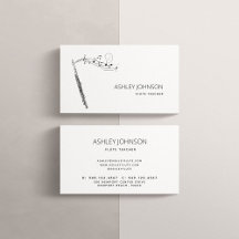 Flute Teacher Soloist Black & White