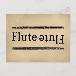 Flute Vintage Vykort