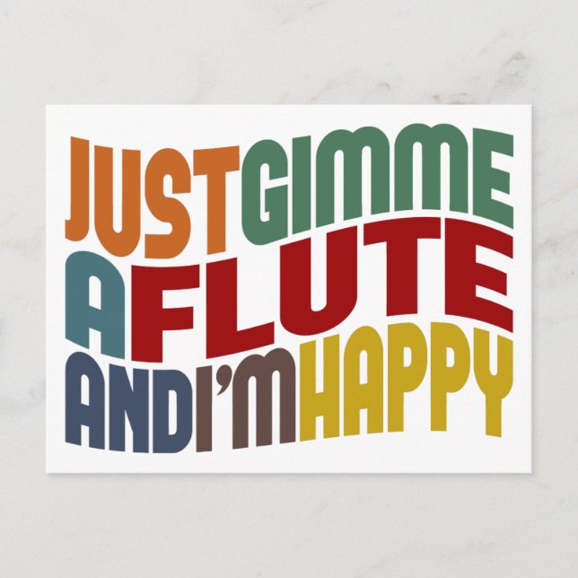 Flute Vykort (Framsida)