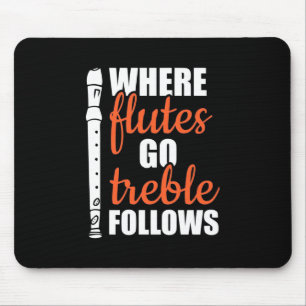 Flutes går och trebble följer musmatta