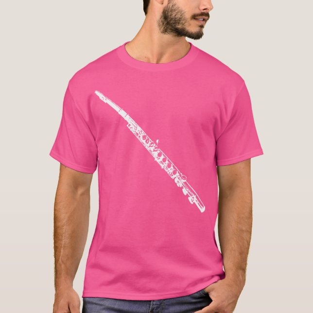 Flutist Flute Gift T Shirt (Framsida)