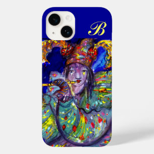 FLUTIST I BLUE/ Venetiskt karnival Nattmonogram