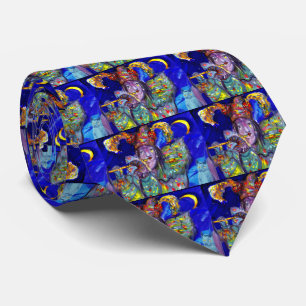 FLUTIST IN BLUE NIGHT, Venetian Carnival Slips