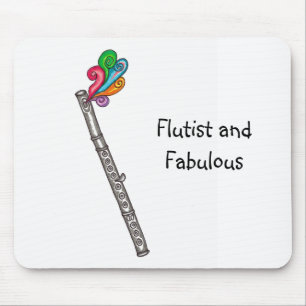 Flutist och sagolika Mousepad Musmatta
