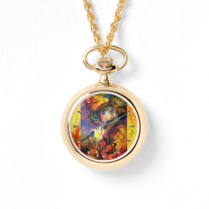 FLUTIST PORTRÄTT / Venetian Masquad Armbandsur