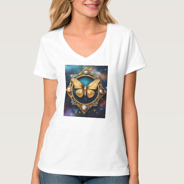 "Flutter i Stil" T Shirt (Framsida)