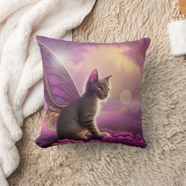 Flutter Mytt Kattunge (Dekorativ kudde) Kudde (Filt)
