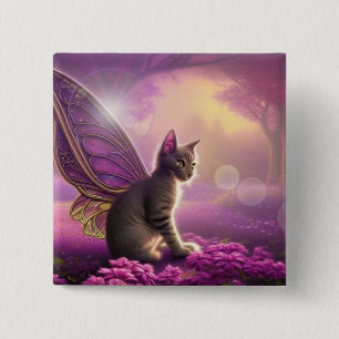 Flutter Mytt Kattunge Knapp