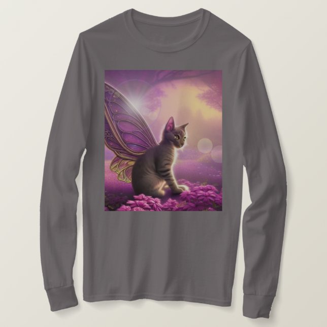 Flutter Mytt Kattunge- T Shirt (Design framsida)