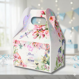Flutter och twirl Fairy-trädgårdens vattenfärgföde Presentaskar