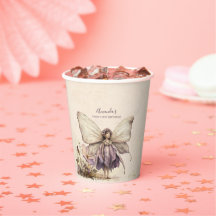 Flutter och Twirl Flower Fairy Girl Birthday