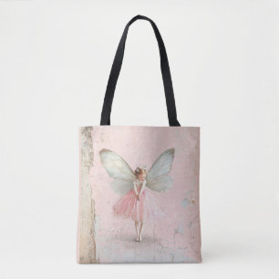Flutter och Twirl Flower Fairy Girl Tygkasse