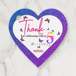 Flutterande Roligt Gåvor Etiketter