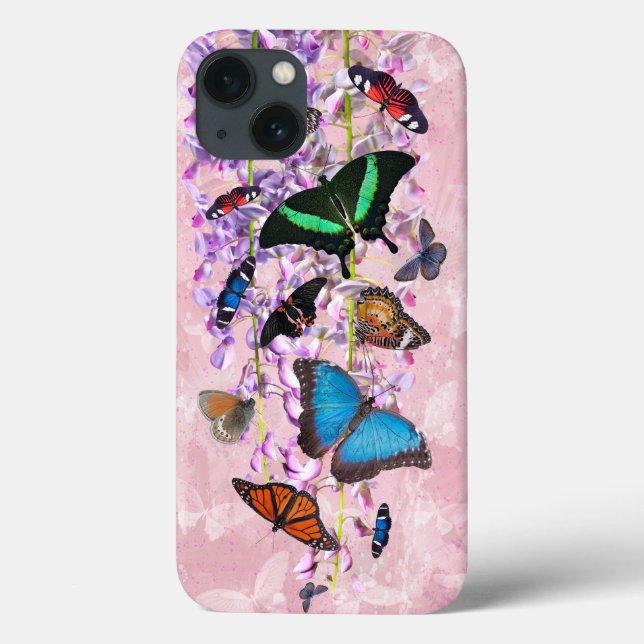 Flutterbies iPad Mini-fodral (Baksida)