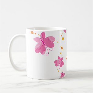FLUTTERBY BUTTERFLIES: serie 3 1 Kaffemugg