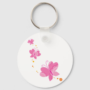FLUTTERBY BUTTERFLIES: serie 3 1 Nyckelring