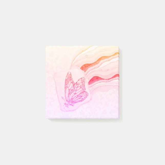 Flutterby Butterfly Post-it Notes (Framsida)