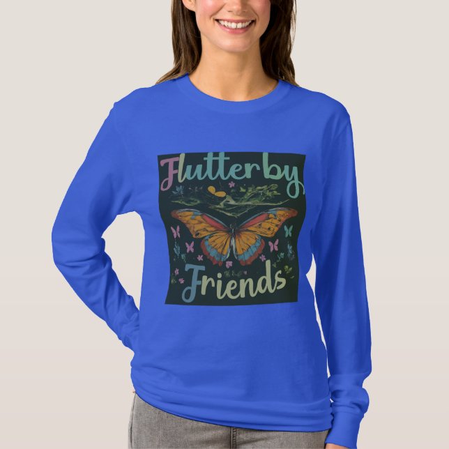 Flutterby Friends T Shirt (Framsida)