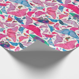 Flutterby vårfjärilar presentpapper