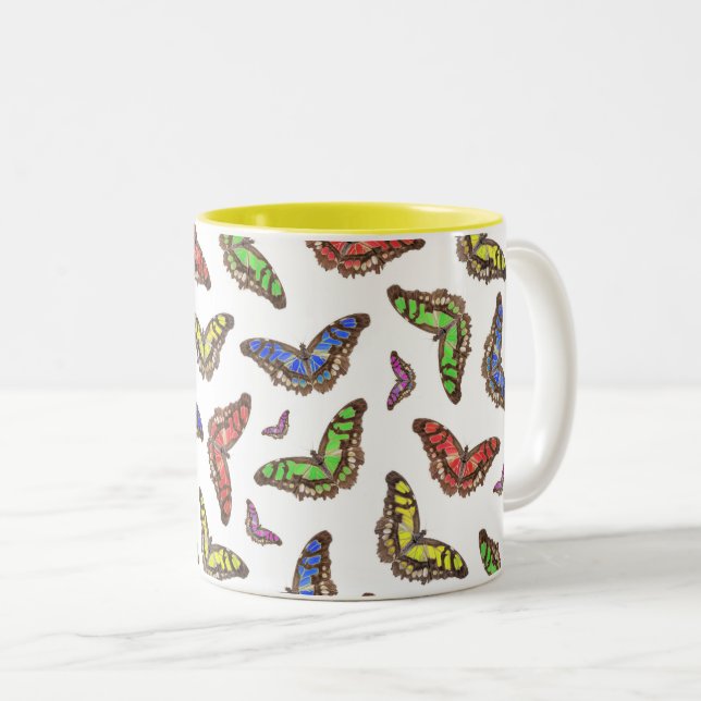 Flutterbys Två-Tonad Mugg (Framsida höger)