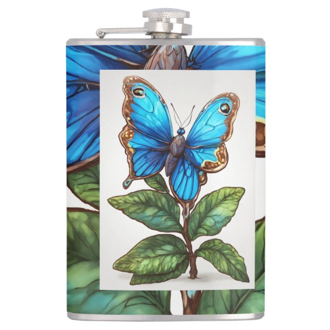 Fluttering Artistry: Watercolor Butterfly Fickplunta (Framsidan)
