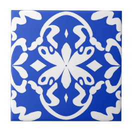 Fluttering Blue Small Tile Kakelplatta