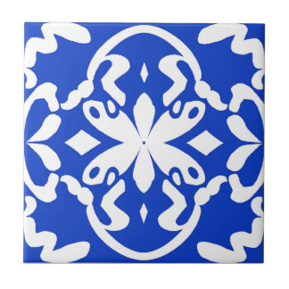 Fluttering Blue Small Tile Kakelplatta