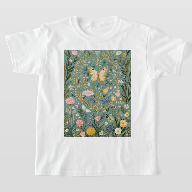 Fluttering Dreamscape T Shirt (Laydown)