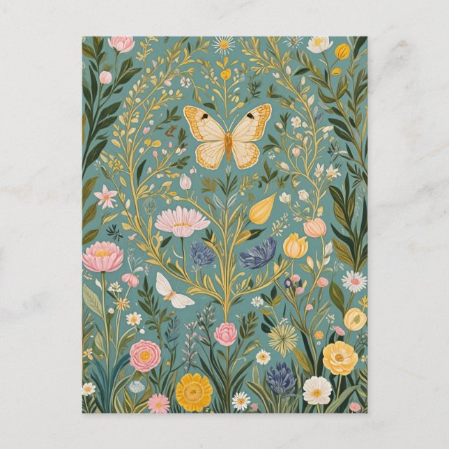 Fluttering Dreamscape Vykort (Framsida)