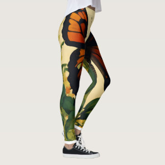 Fluttering Elegance: Butterfly Bliss Leggings