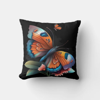 Fluttering Harmony Butterfly Dekorativ kudde