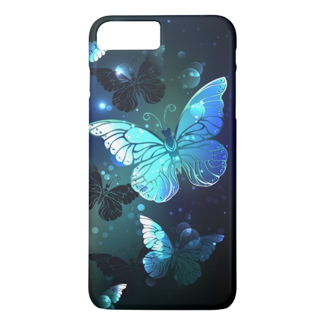 Fluttering Night Butterfly Case-Mate iPhone Skal (Baksida)