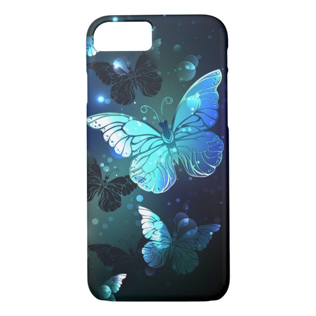 Fluttering Night Butterfly Case-Mate iPhone Skal (Baksida)