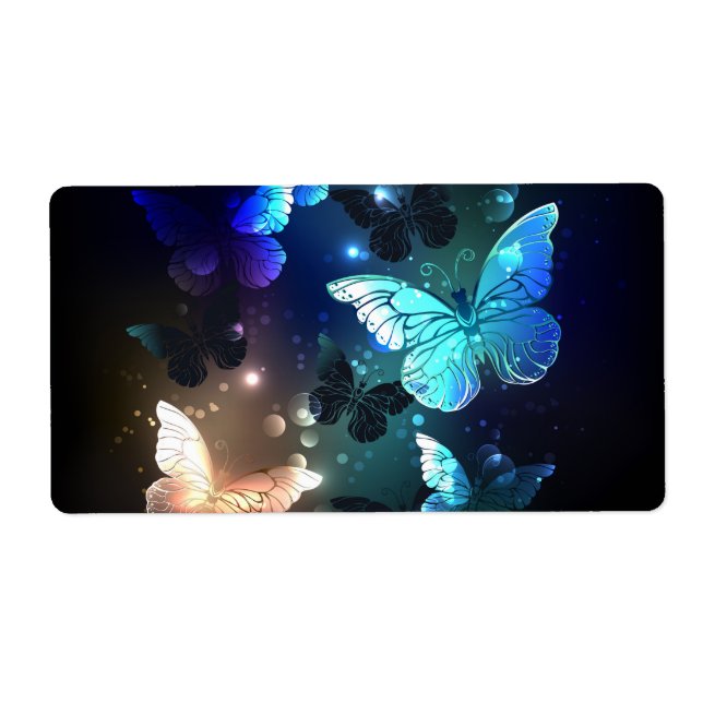 Fluttering Night Butterfly Fraktsedel (Framsidan)