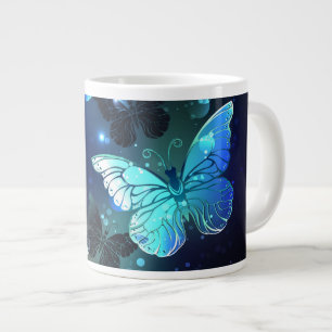 Fluttering Night Butterfly Jumbo Mugg