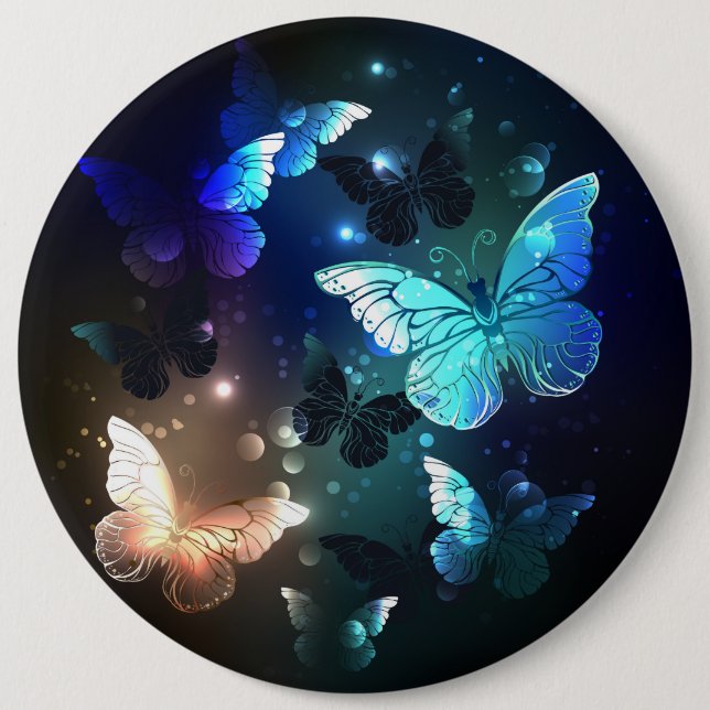 Fluttering Night Butterfly Knapp (Framsida)