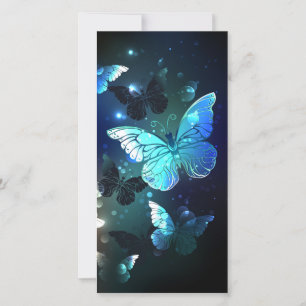 Fluttering Night Butterfly Kort