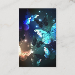 Fluttering Night Butterfly Lojalitetskort