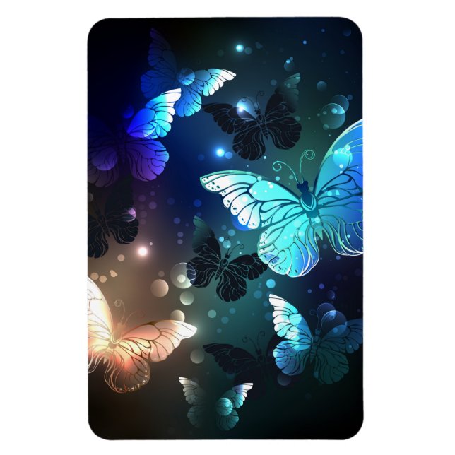 Fluttering Night Butterfly Magnet (Vertikal)