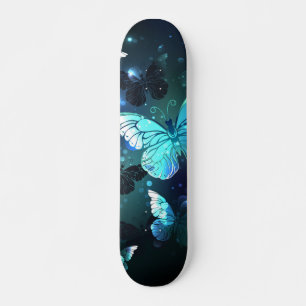 Fluttering Night Butterfly Mini Skateboard Bräda 18,5 Cm