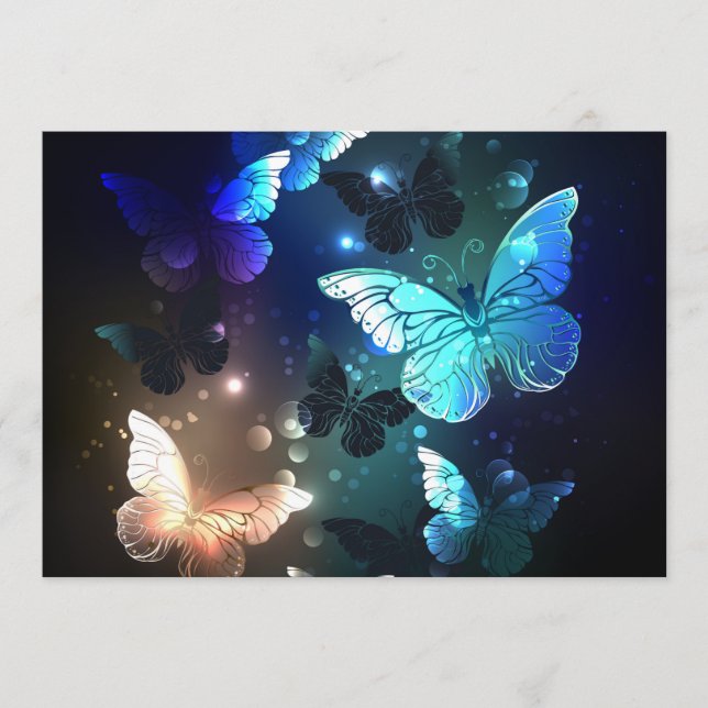 Fluttering Night Butterfly Program (Framsida)