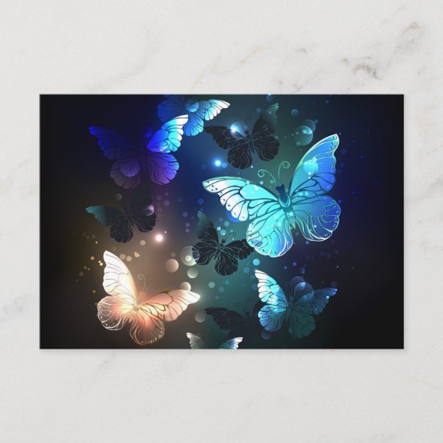 Fluttering Night Butterfly Tilläggskort (Framsida)