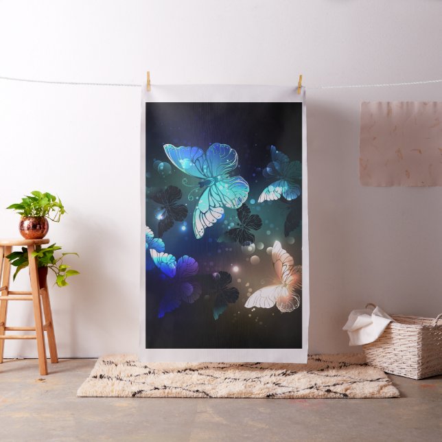 Fluttering Night Butterfly Tyg (In Situ)